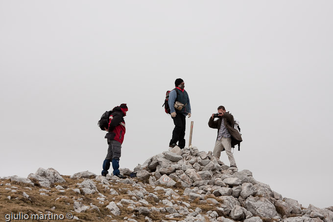 sulla cima della Gallinola 1923 m slm