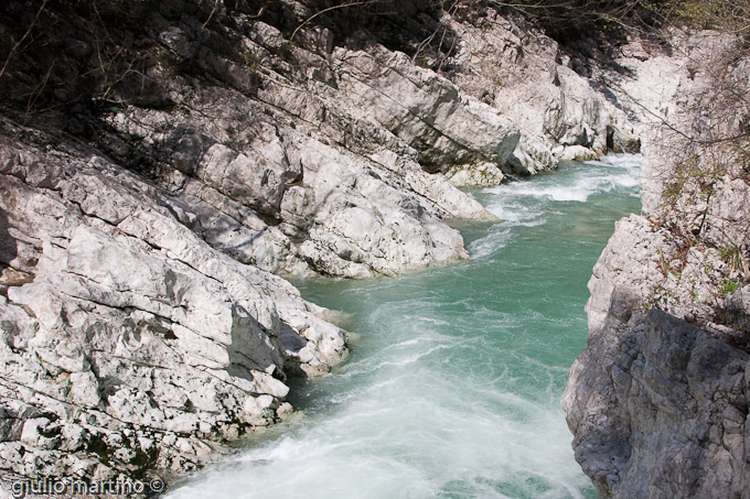 Felitto, oasi di Remolino, le gole sul fiume Calore