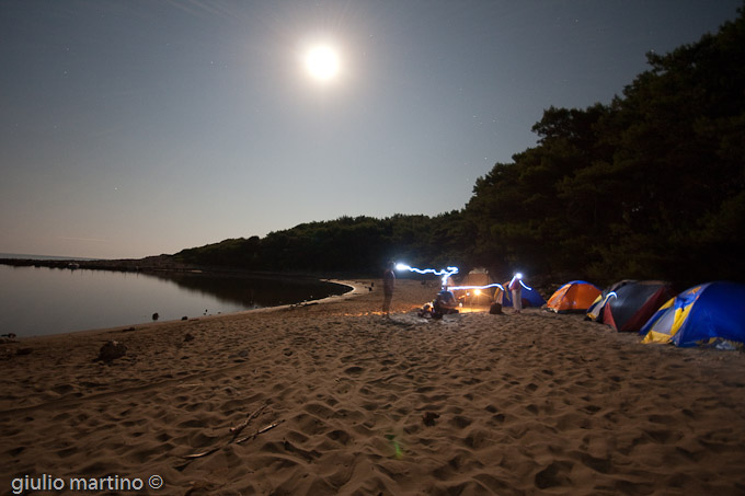 Mljet - perso traghetto bloccati sull'isola... l'alba