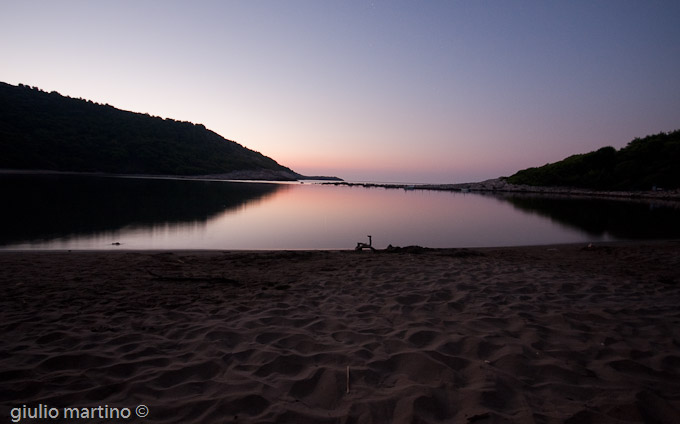 Mljet - perso traghetto bloccati sull'isola... l'alba