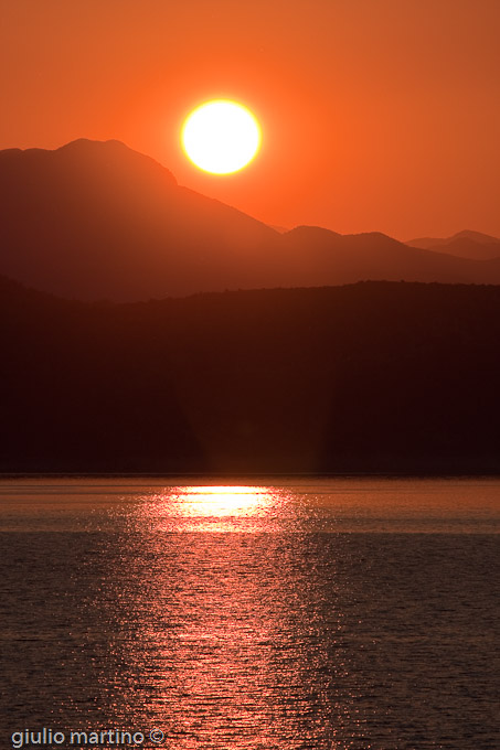 Mljet - perso traghetto bloccati sull'isola... l'alba