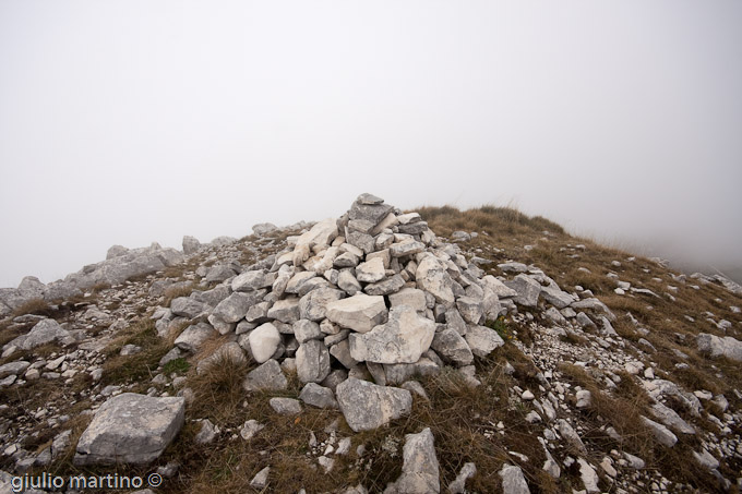 la cima del Monte Tartaro