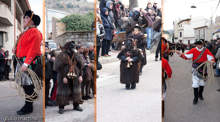 Mamuthones e Issohadores - carnevale di Mamoiada